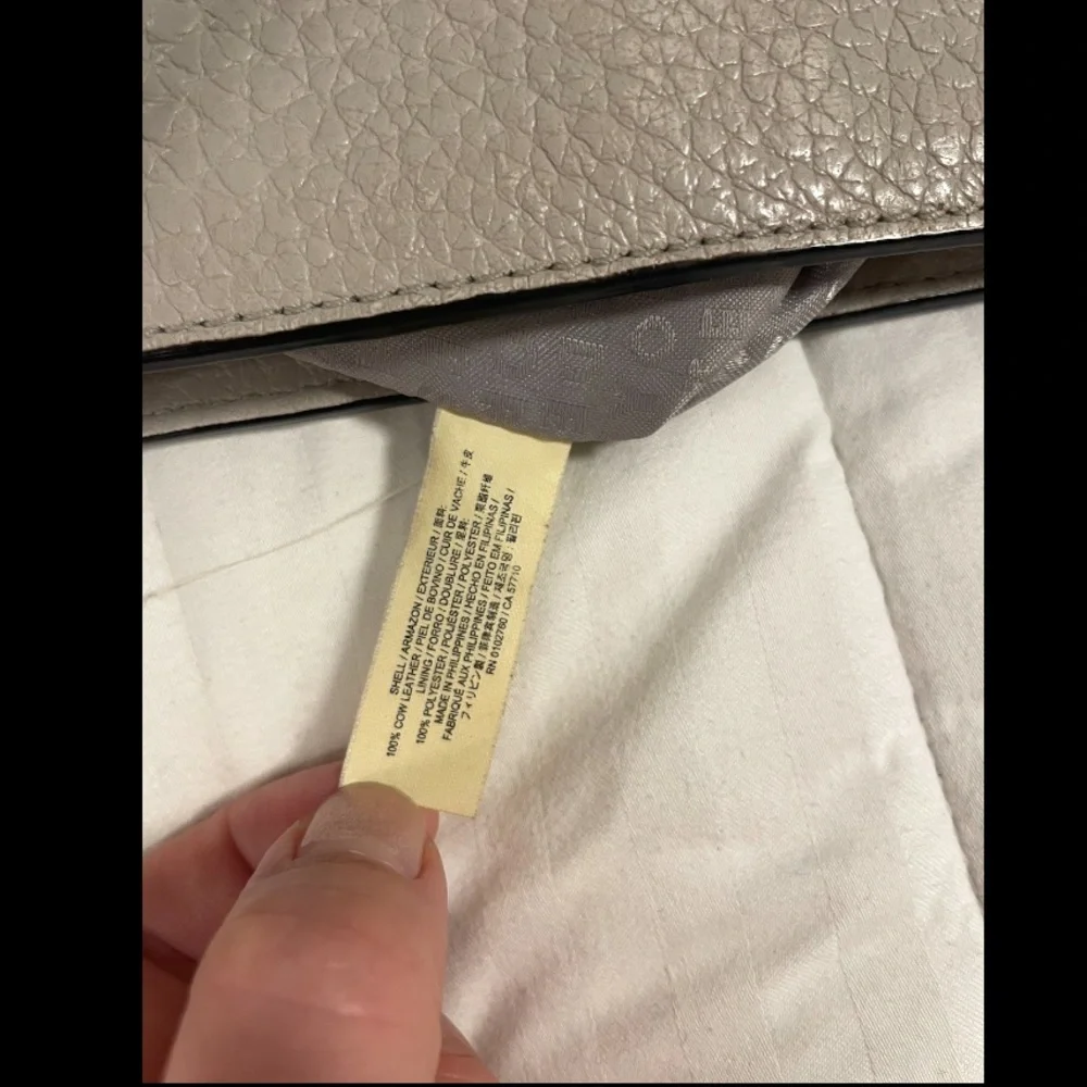 Kate Spade Purse Bay Street Cora Crossbody White Leather Pebbled Shoulder Bag